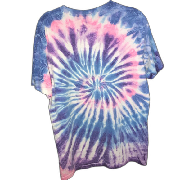 GRATEFUL DEAD Tee Tennessee River TieDye Single Stitch Shirt Dancing Bears Large - Picture 9 of 12